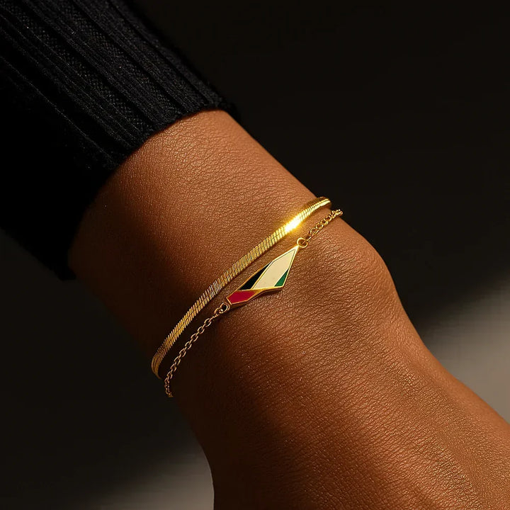 Bracelet à chevrons Unity