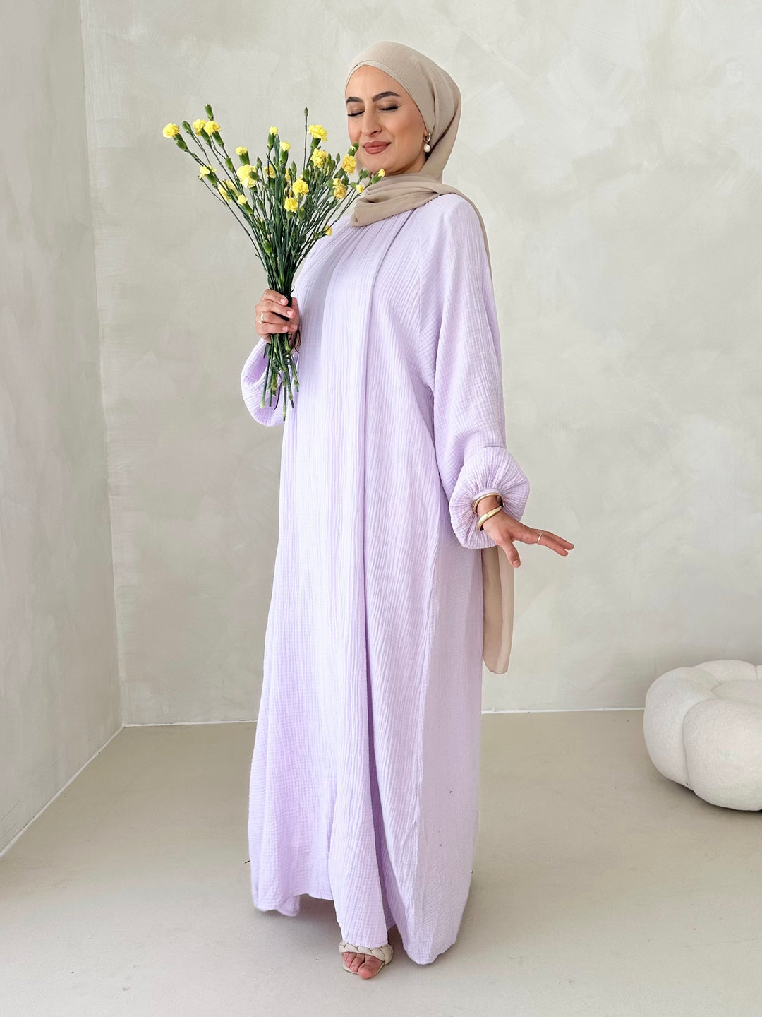 Robe en mousseline