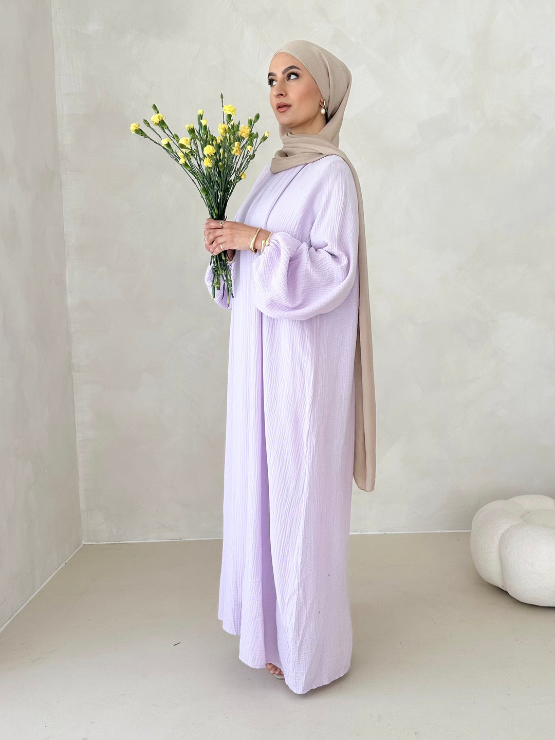 Robe en mousseline