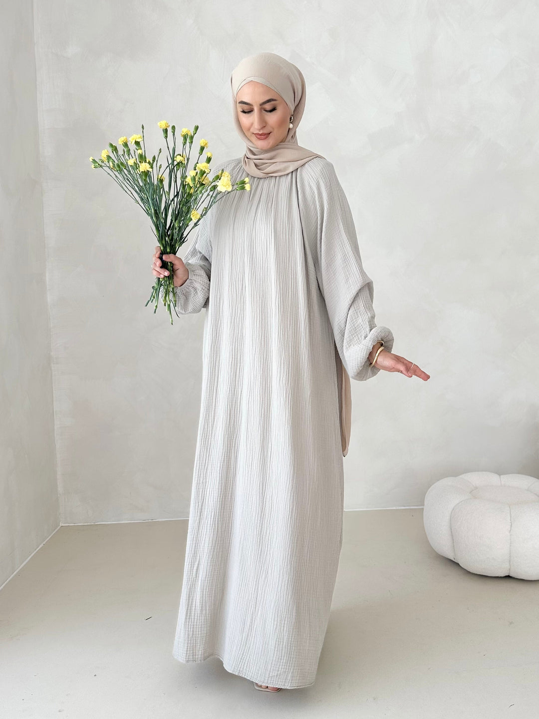 Robe en mousseline